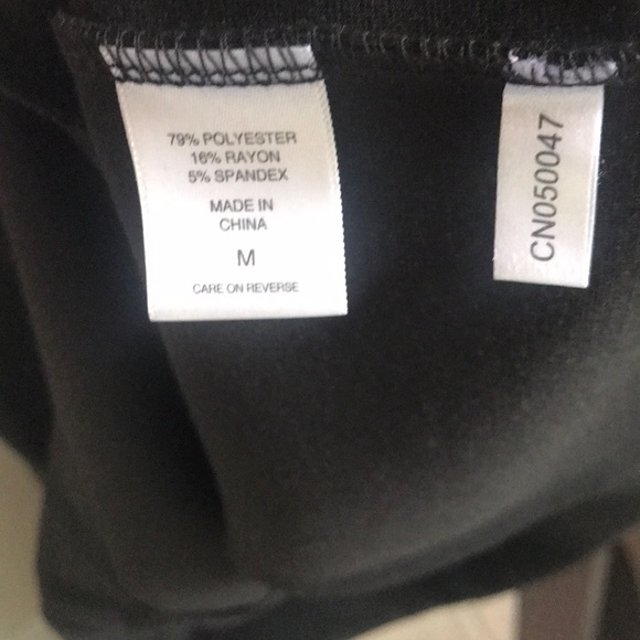 NWOT New York & Company Sheath Black Dress - Picture 5 of 5